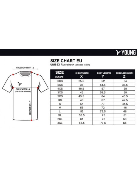 T-shirt Young Lite 1 (Sort) 